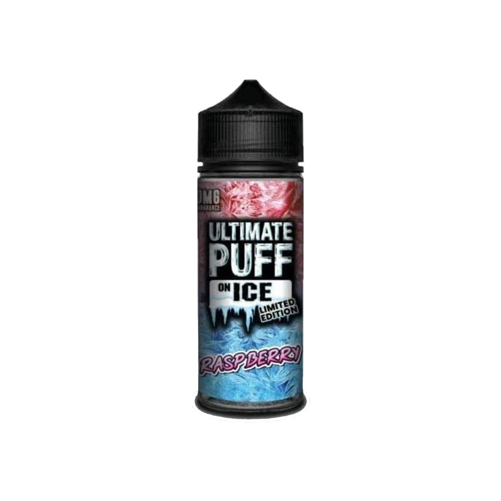 Raspberry On Ice Ultimate Puff On Ice Range Shortfill | 100ml | Wolfvapes