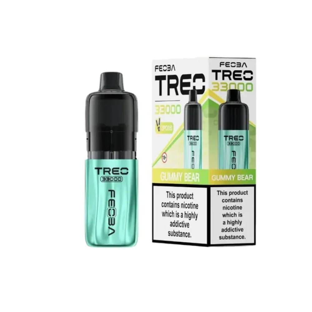Gummy Bear Feoba Treo 33k Prefilled Pod Vape Kit Box of 6