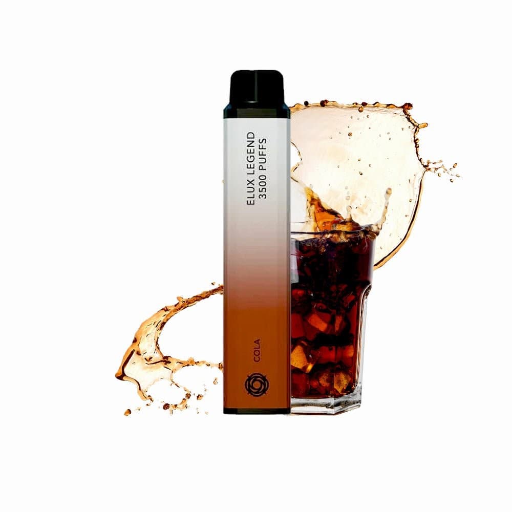 Cola 0 % Elux Legend 3500 Puffs Nicotine Free Disposable Vape | 0mg | No Nicotine