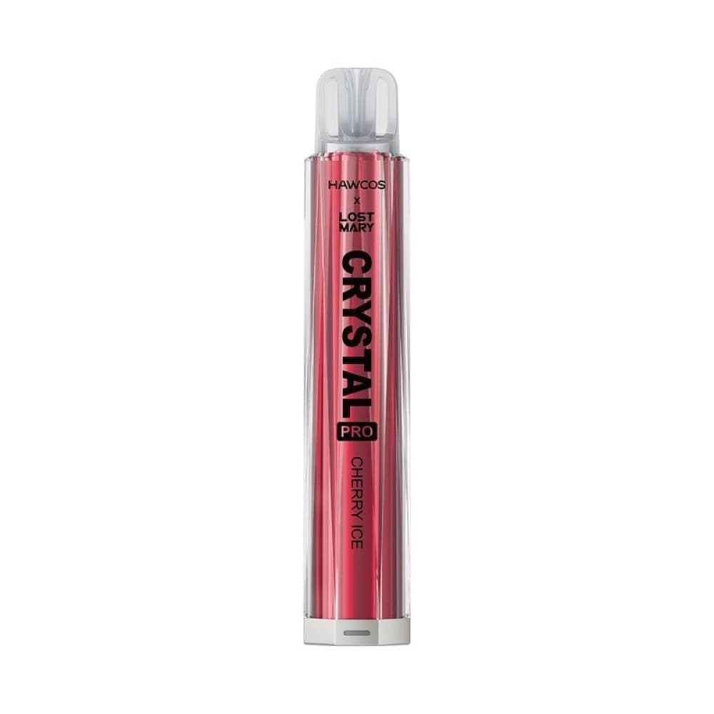 Cherry Ice Hawcos x Lost Mary Crystal Pro 600 Prefilled Pod Kit Box of 10