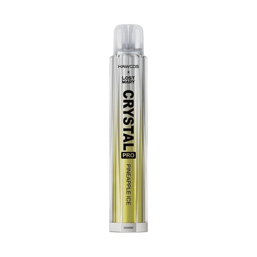 Pineapple Ice Hawcos x Lost Mary Crystal Pro 600 Prefilled Pod Kit Box of 10