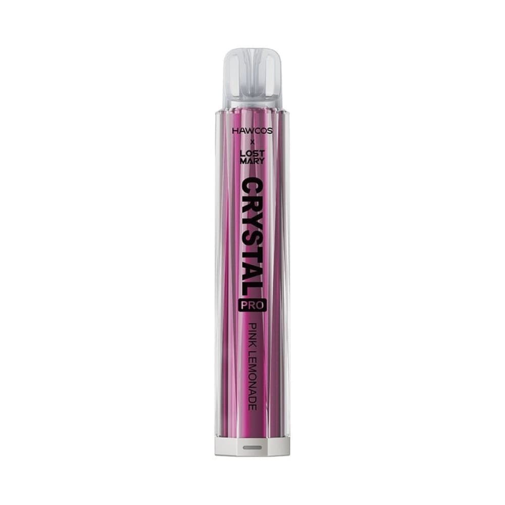 Pink Lemonade Hawcos x Lost Mary Crystal Pro 600 Prefilled Pod Kit Box of 10