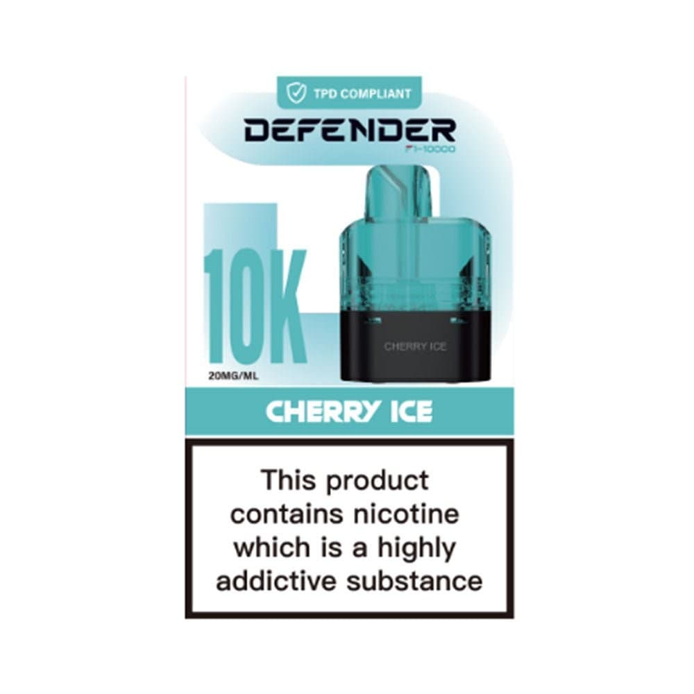 Cherry Ice Defender F1-10000 Replacement Refill Pods ( Box of 10 )