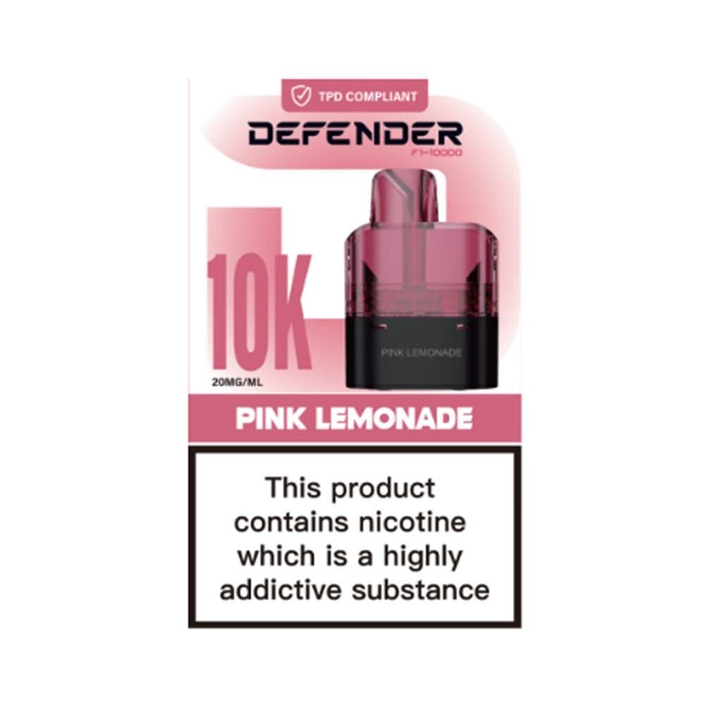 Pink Lemonade Defender F1-10000 Replacement Refill Pods ( Box of 10 )