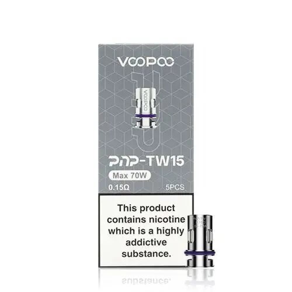 PNP TW 15 0.15ohm Voopoo PnP TW/DW Replacement Coils Pack of 5
