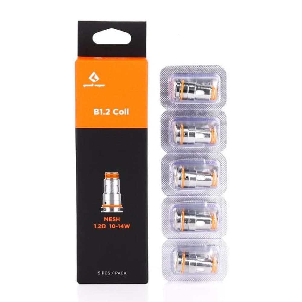 B1.2 ohm(10-14W) Geekvape B Series Coils Pack of 5