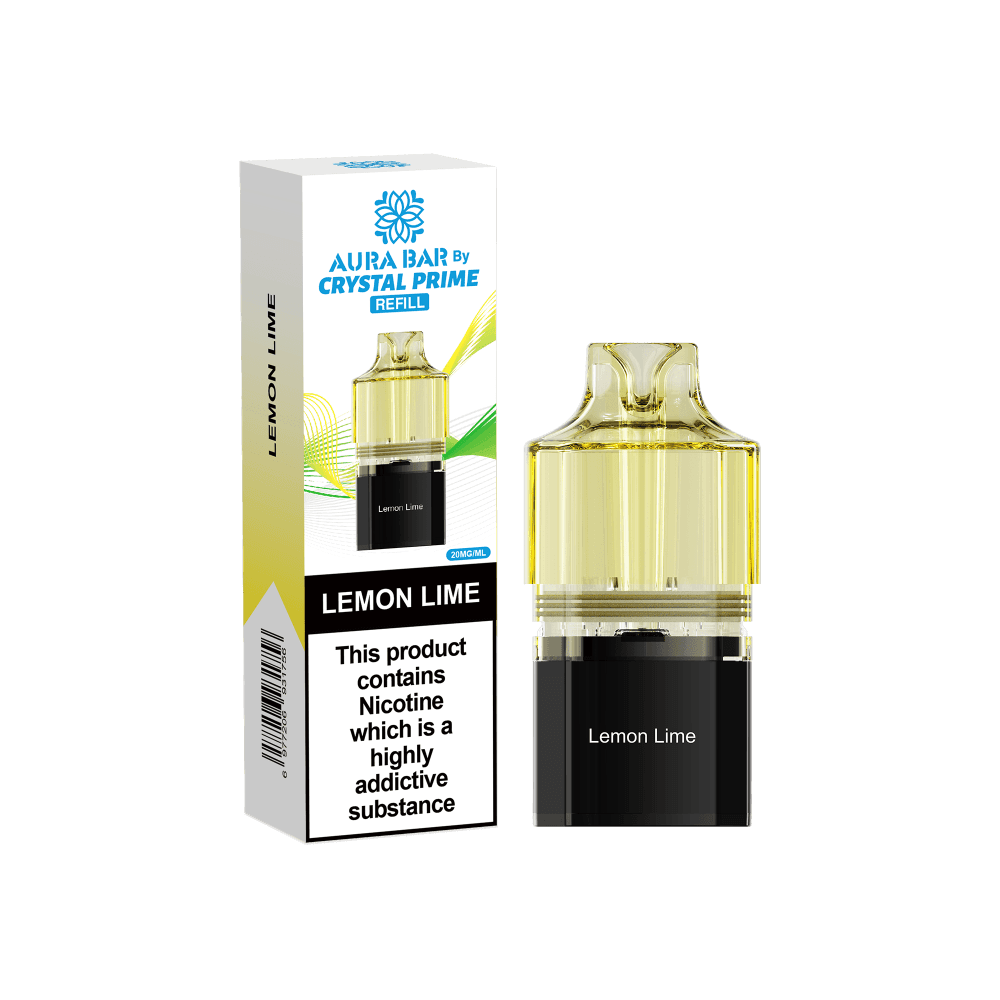 Lemon Lime Crystal Prime Aura Bar 10k Replacement Pods