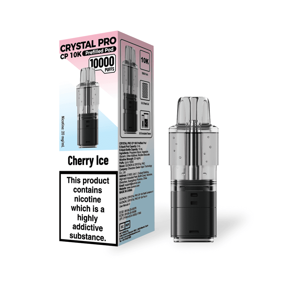 Cherry Ice Crystal Pro CP 10k Replacement Pods