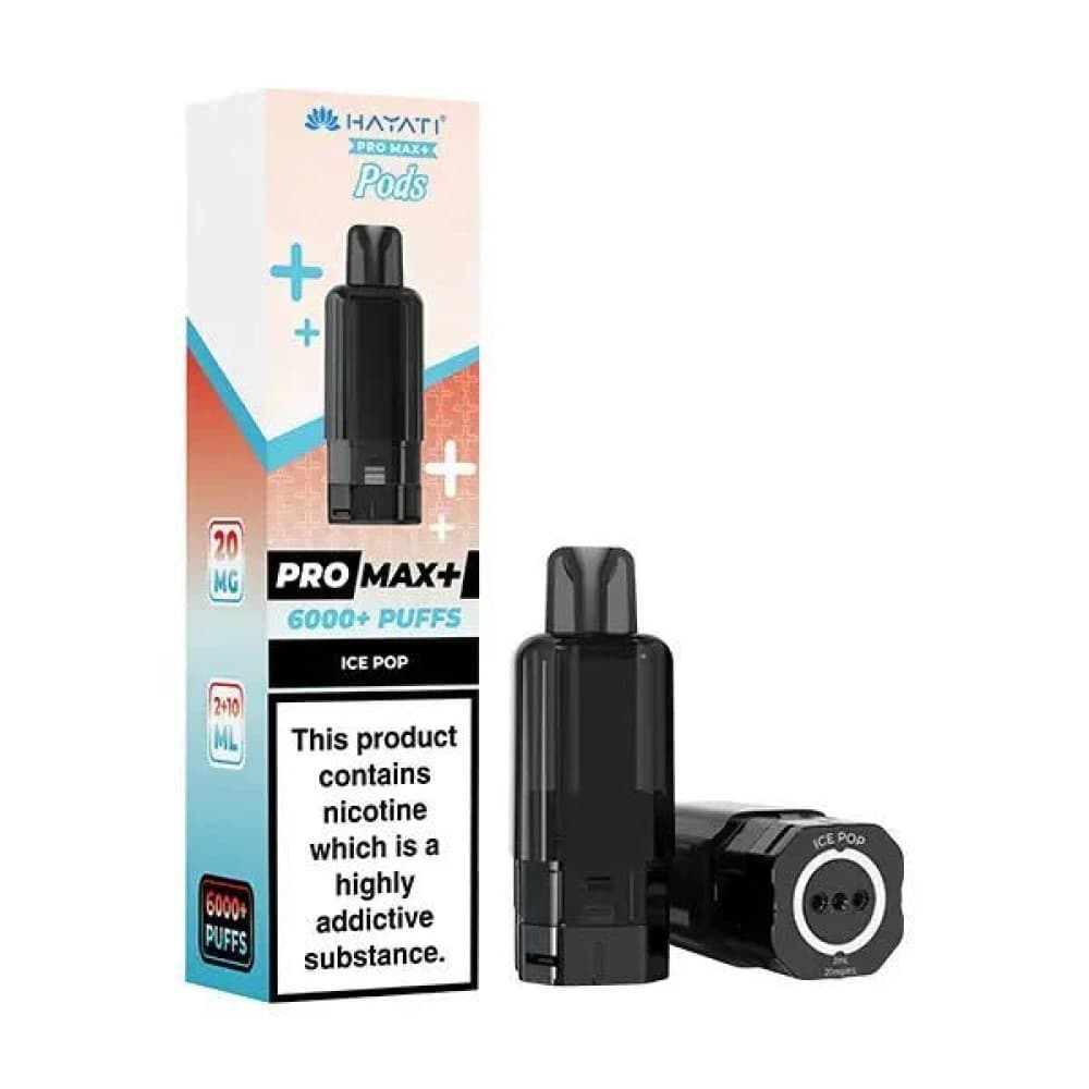 Ice Pop / 20mg Hayati Pro Max Plus 6000 Prefilled Pods - Box of 5