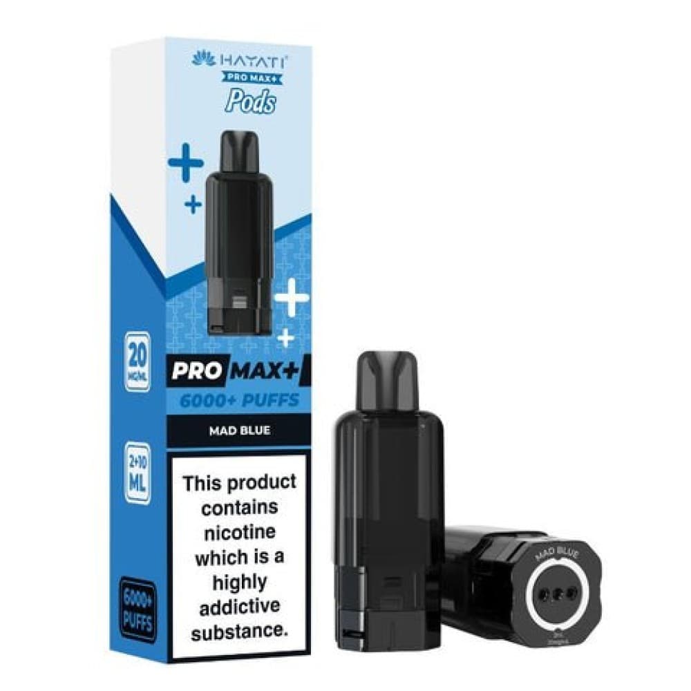 Mad Blue / 20mg Hayati Pro Max Plus 6000 Prefilled Pods - Box of 5