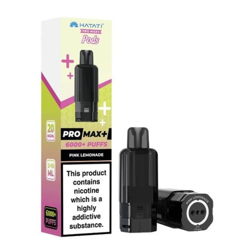 Pink Lemonade / 20mg Hayati Pro Max Plus 6000 Prefilled Pods - Box of 5