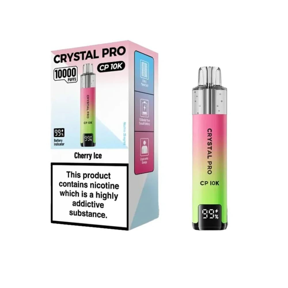Cherry Ice Crystal Pro CP10000 Prefilled Pod Kit