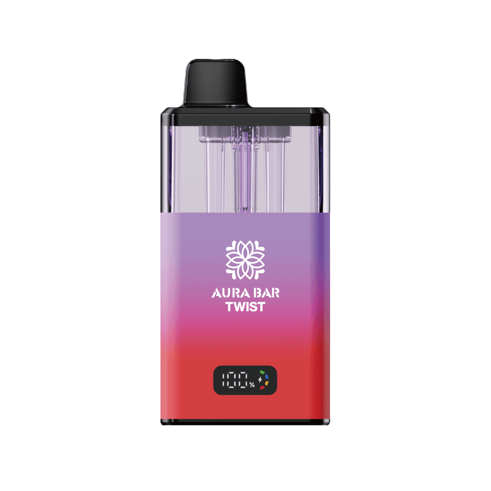 Grape Berry Burst/Cherry Berry Crystal Prime Twist 40k Vape Kit - Box of 5