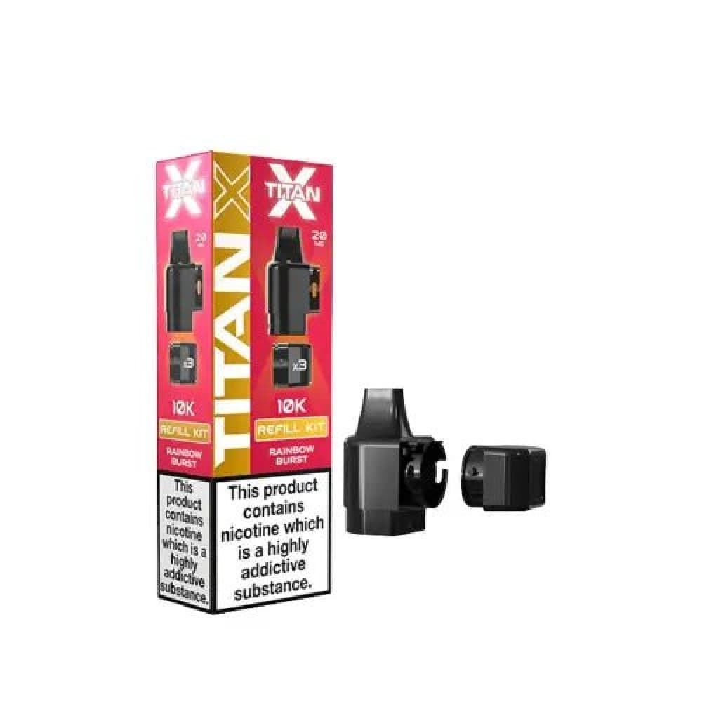 Rainbow Burst Titan X Replacement Pods