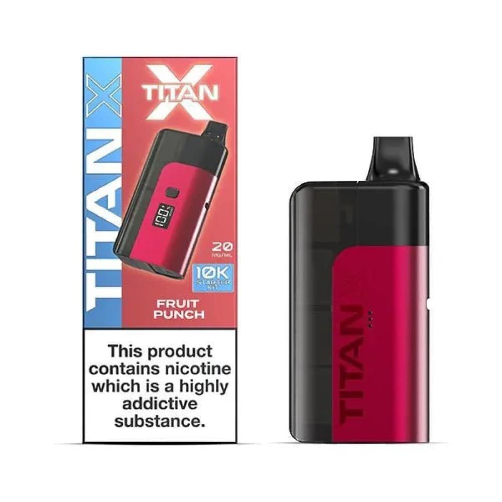 Fruit Punch Titan 10000 X Pre-filled Vape Pod Kit