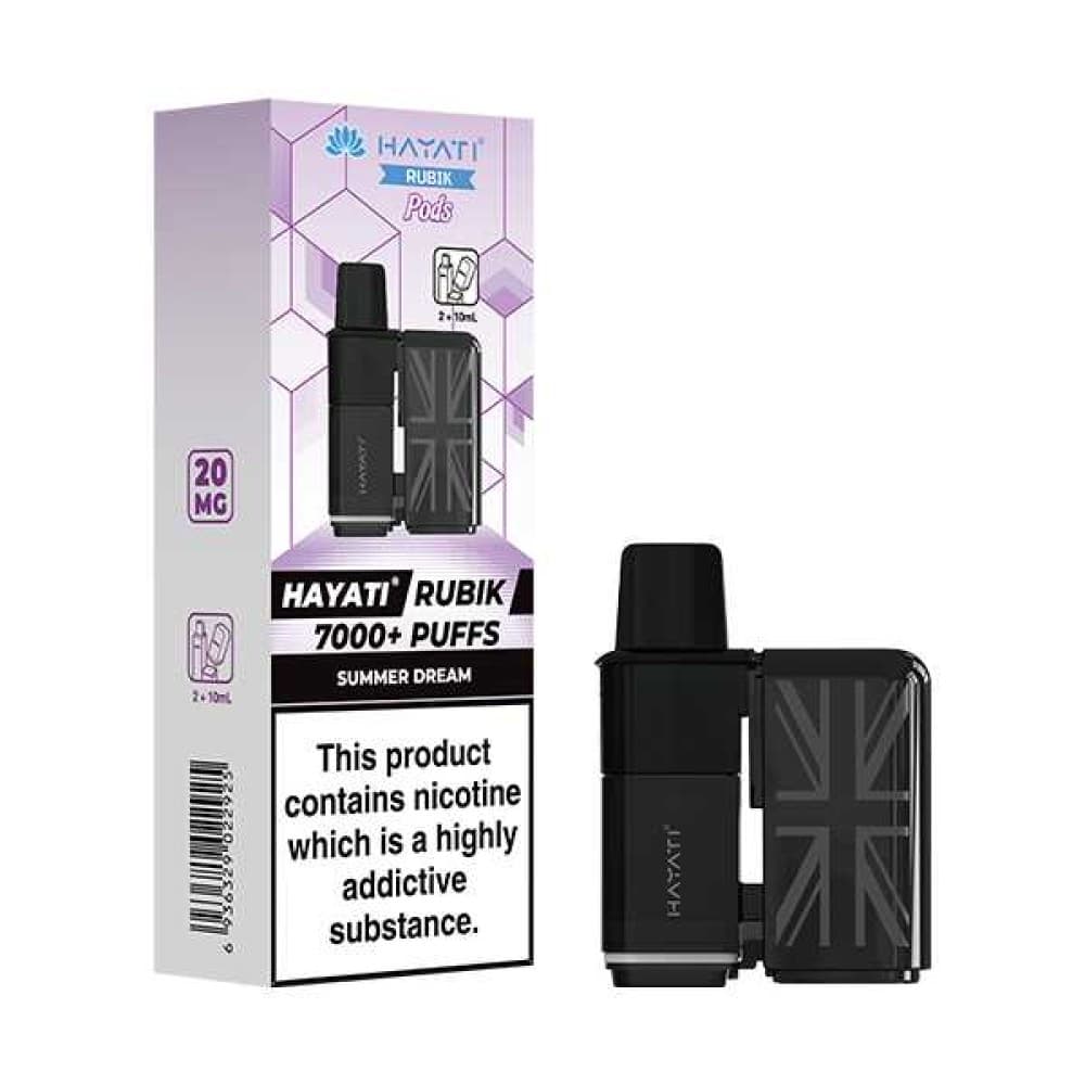 Summer Dream Hayati Rubik 7000 Replacement Pods Box of 5