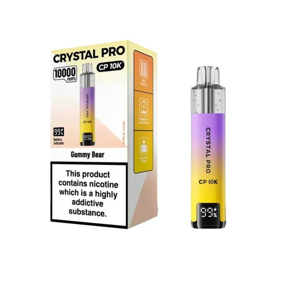 Gummy Bear Crystal Pro CP10000 Prefilled Pod Kit Box of 5