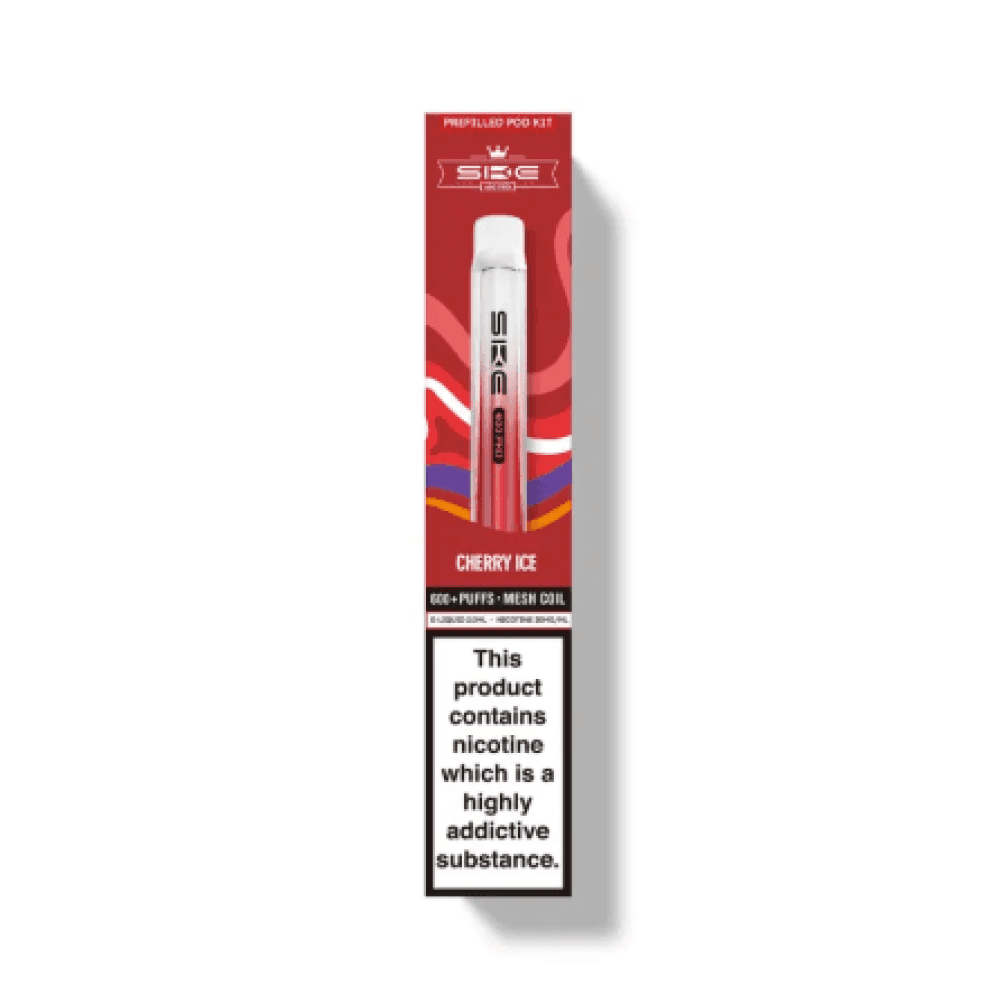 Cherry Ice SKE Crystal Pro 600 Prefilled Vape Pod Kit Pack of 10