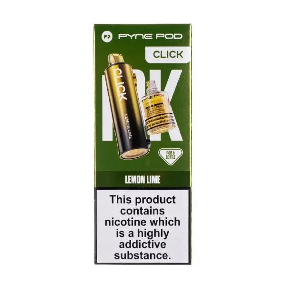 Lemon Lime / 20mg Pyne Pod Click 50k Replacement Pods