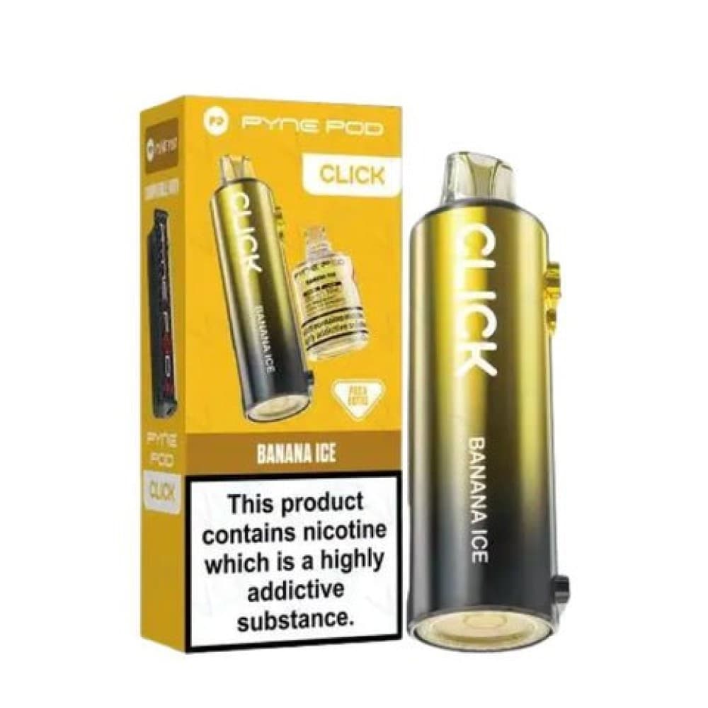 Banana Ice *New* / 20mg Pyne Pod Click 50k Replacement Pods