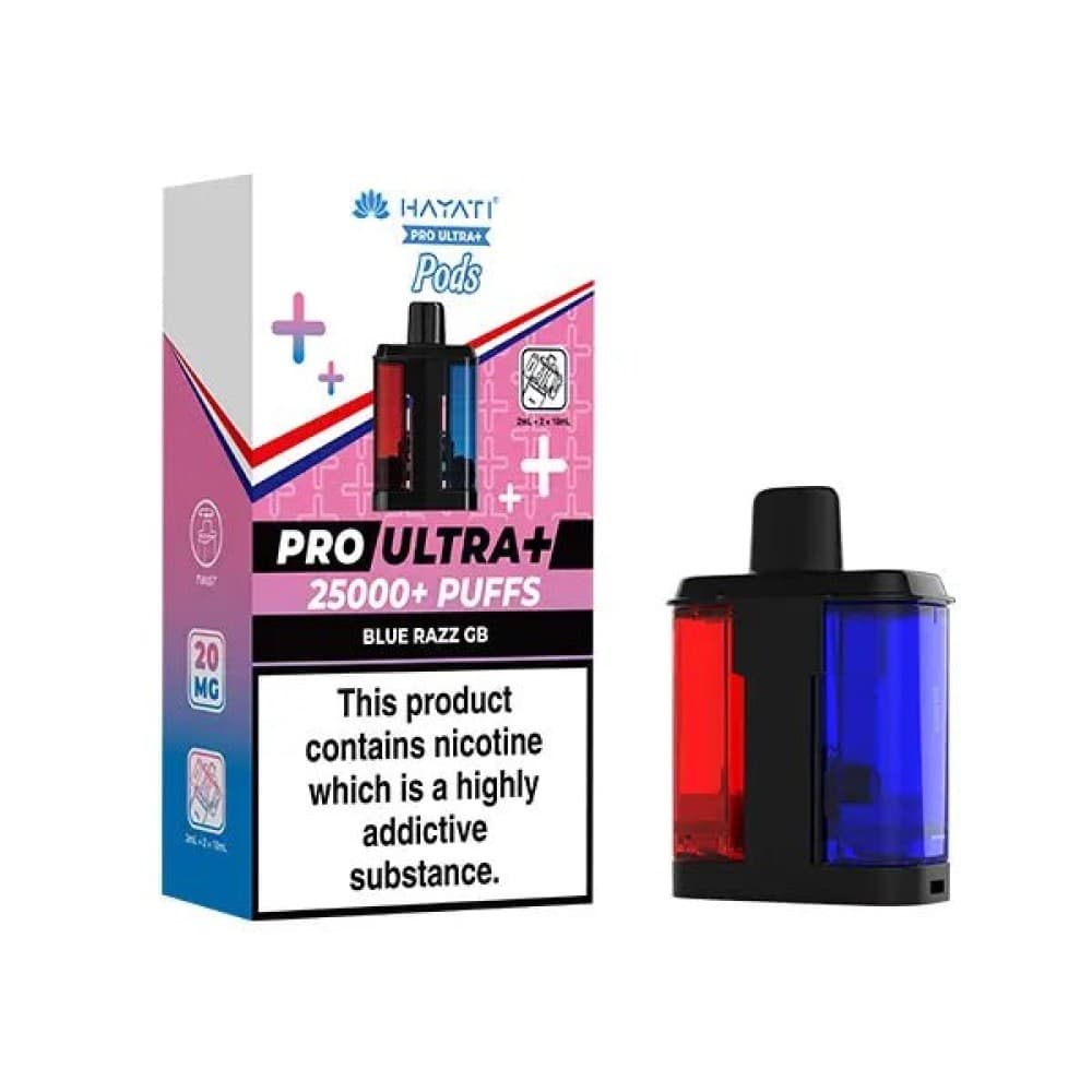 Blue Razz Gummy Bear Hayati Pro Ultra Plus 25000 Replacement Pods