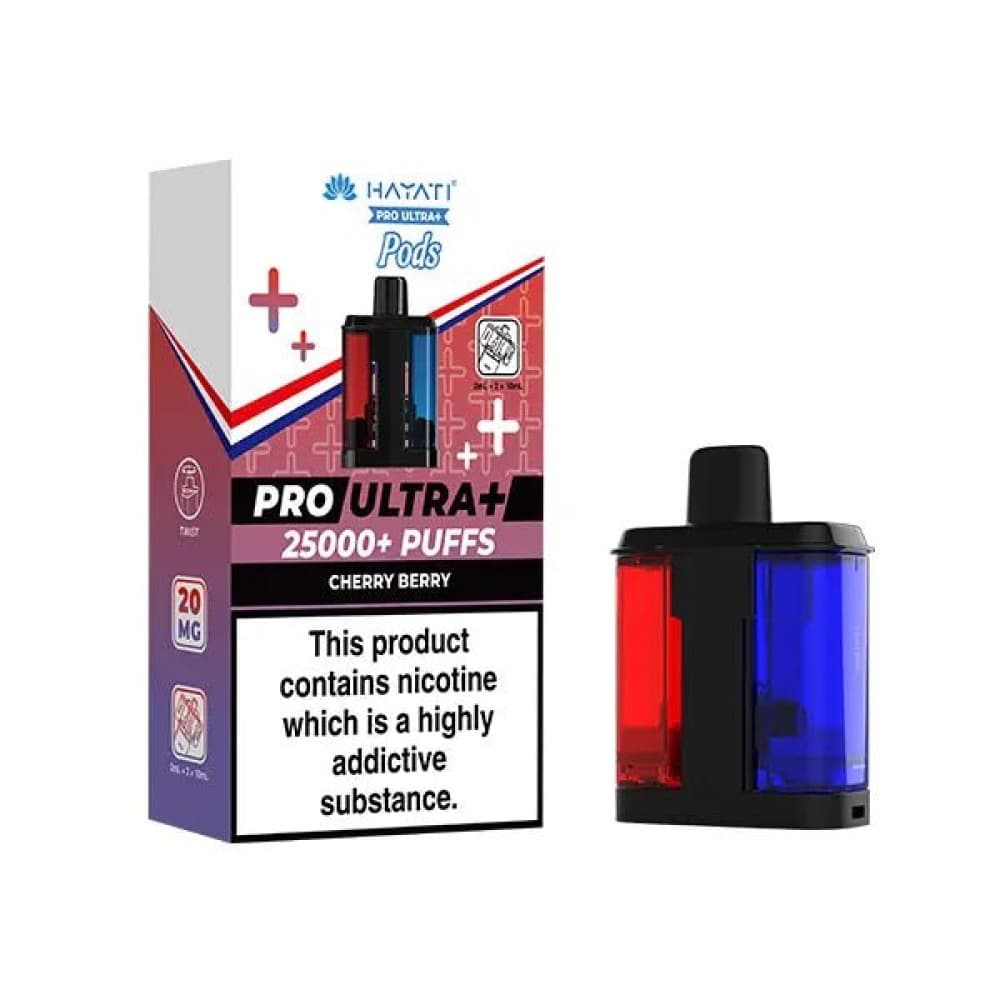 Cherry Berry Hayati Pro Ultra Plus 25000 Replacement Pods