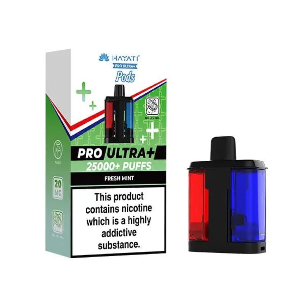 Fresh Mint Hayati Pro Ultra Plus 25000 Replacement Pods