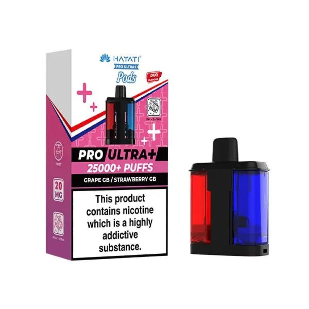Grape Gummy Bear / Strawberry Gummy Bear Hayati Pro Ultra Plus 25000 Replacement Pods