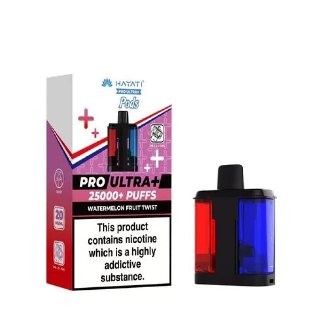 Watermelon Fruit Twist Hayati Pro Ultra Plus 25000 Replacement Pods