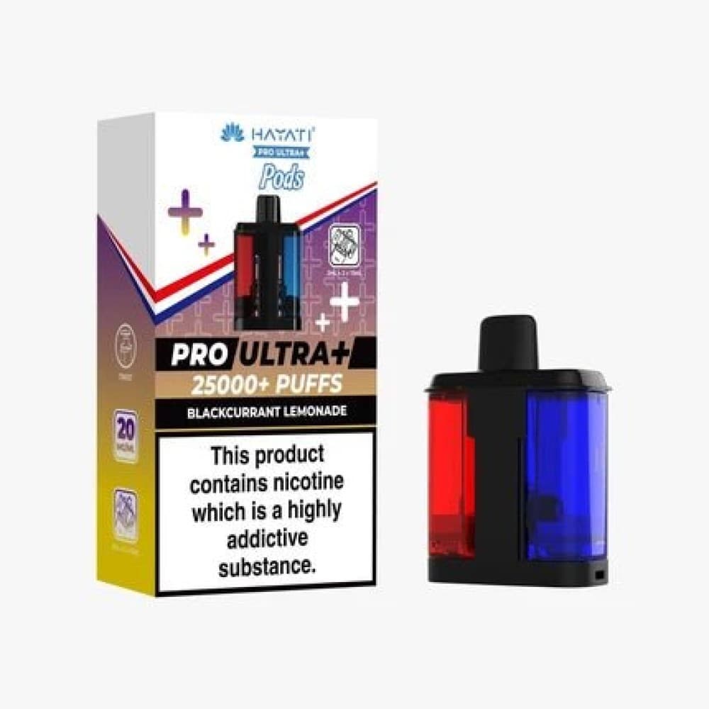 Blackcurrant Lemonade *New* Hayati Pro Ultra Plus 25000 Replacement Pods