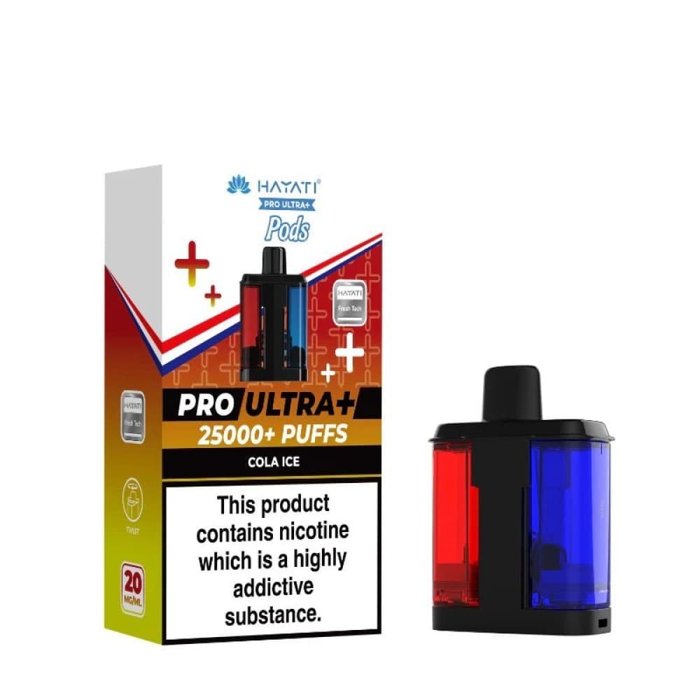 Cola Ice *New* Hayati Pro Ultra Plus 25000 Replacement Pods