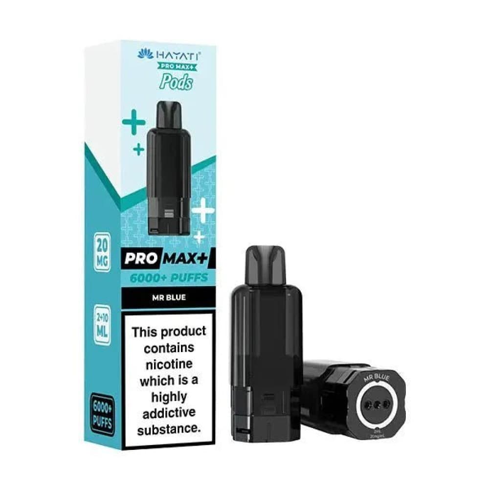 Mr Blue / 20mg Hayati Pro Max Plus 6000 Prefilled Pods