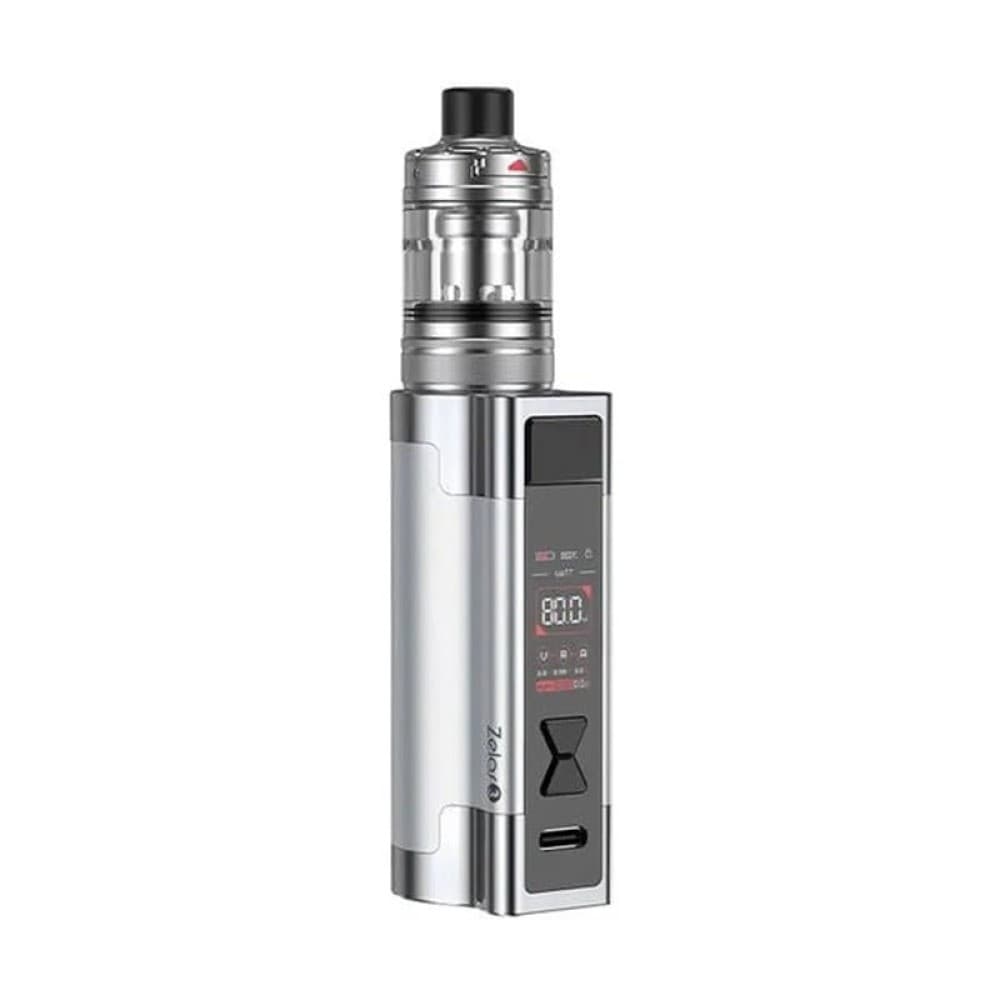 Metallic Silver Aspire - Zelos 3 - Vape Kit