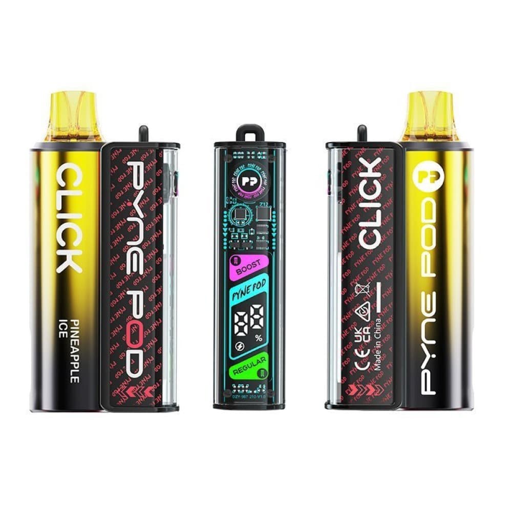 Pineapple Ice Pyne Pod Click 10K Prefilled Pod Vape Kit