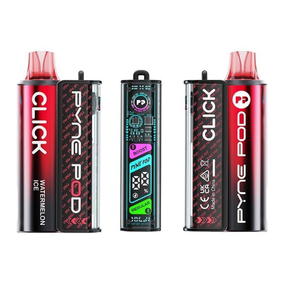 Watermelon Ice Pyne Pod Click 10K Prefilled Pod Vape Kit