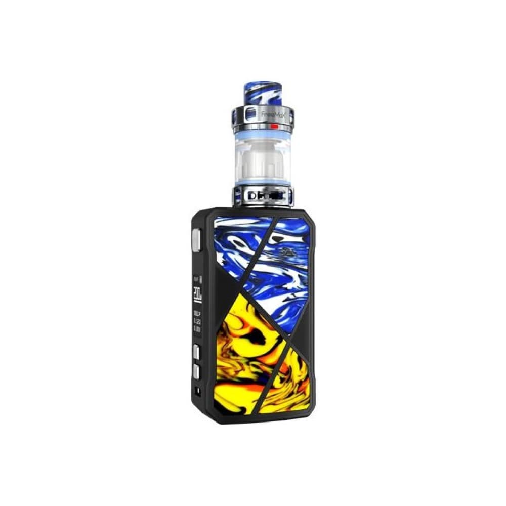 Blue Yellow Freemax - Maxus 200w - Vape Kit