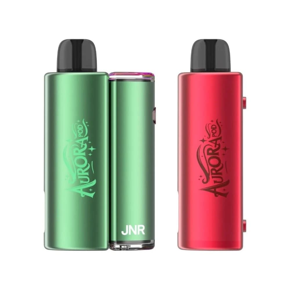 Watermelon Ice / Watermelon Bubble Gum JNR Aurora 30k Puffs Prefilled Pod Vape Kit Pack of 5