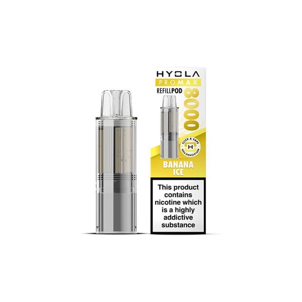Banana Ice Hyola Pro Max 8000 Replacement Pods Pack of 5
