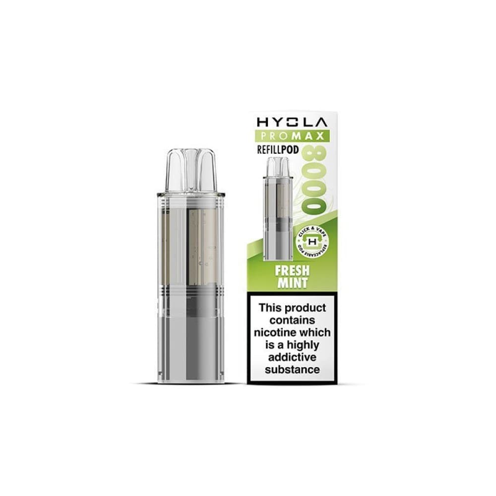 Fresh Mint Hyola Pro Max 8000 Replacement Pods Pack of 5