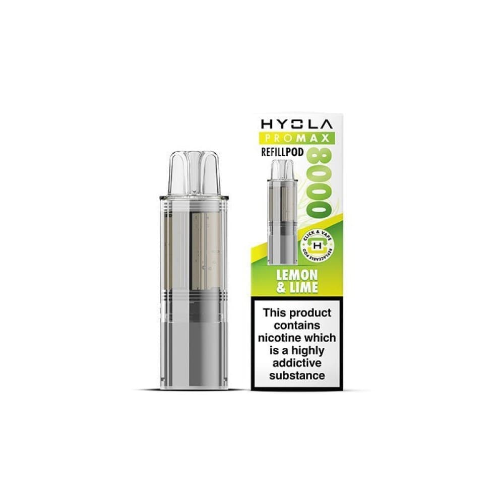 Lemon & Lime Hyola Pro Max 8000 Replacement Pods Pack of 5