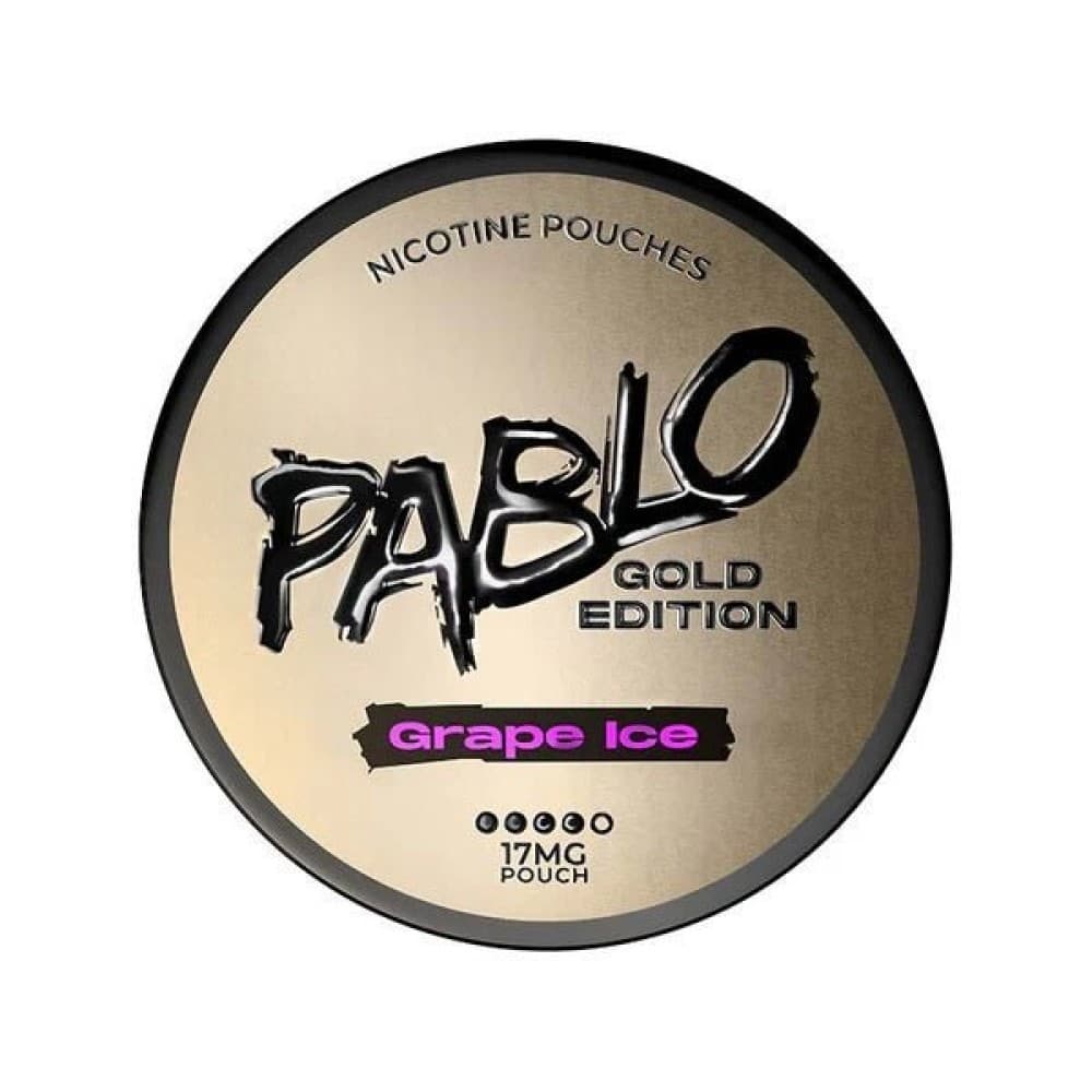 Grape Ice / 17mg Pablo Gold Edition Nicotine Pouches Pack of 10