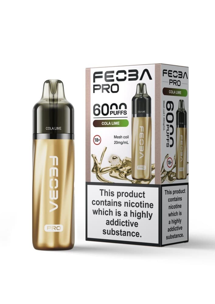 Cola Lime Feoba Pro 6000+ Prefilled Pod Vape Kit