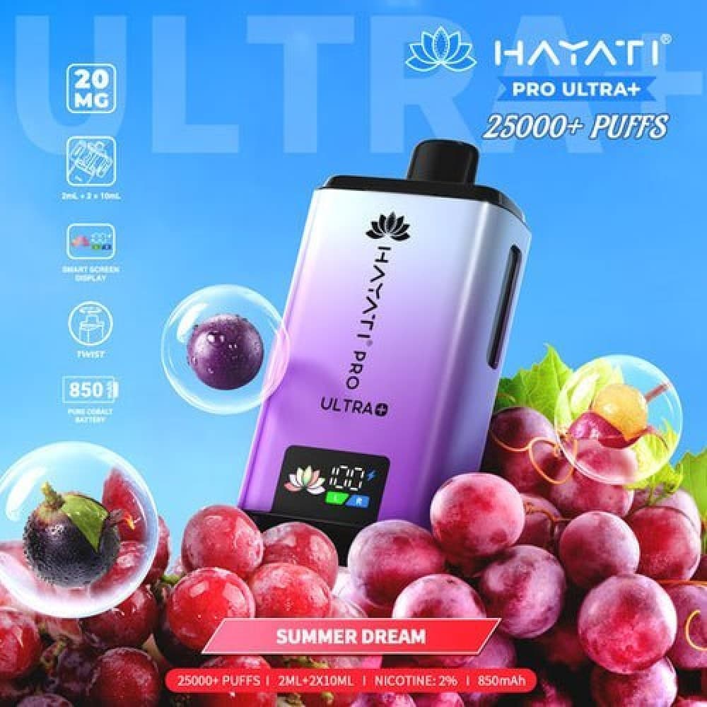 Summer Dream Hayati Pro Ultra Plus 25000 Prefilled Pod Vape Kit