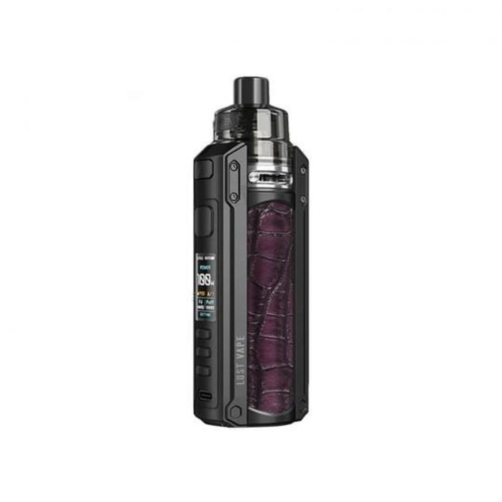 Black Embossed Leather Lost Vape - Ursa Quest - Pod Kit