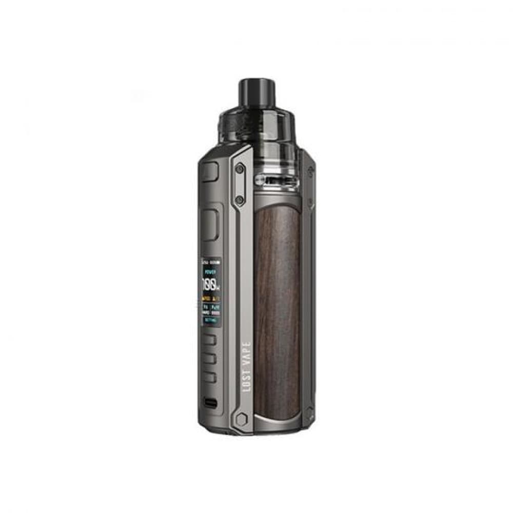Gunmetal Ebony Wood Lost Vape - Ursa Quest - Pod Kit