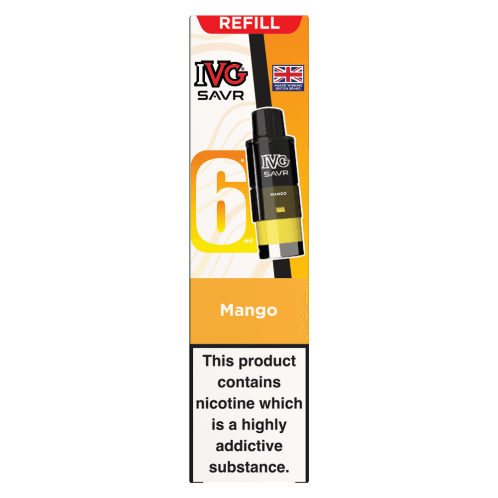 Mango IVG SAVR 3000 Replacement Pods Box of 5