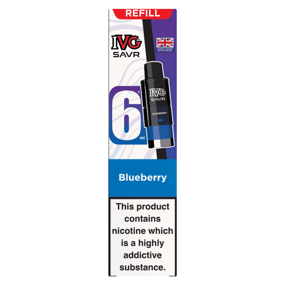Blueberry IVG SAVR 3000 Replacement Pods Box of 5