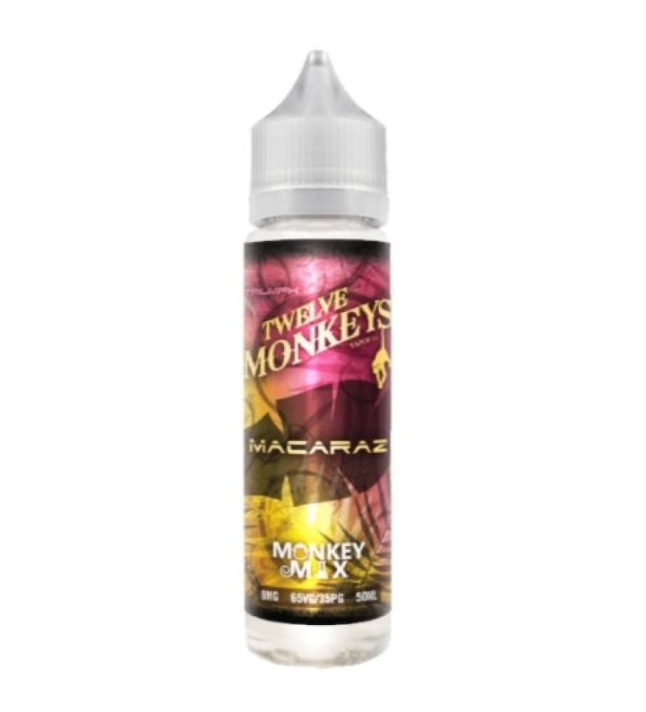 MacaRaz Twelve Monkeys 50ml Shortfill