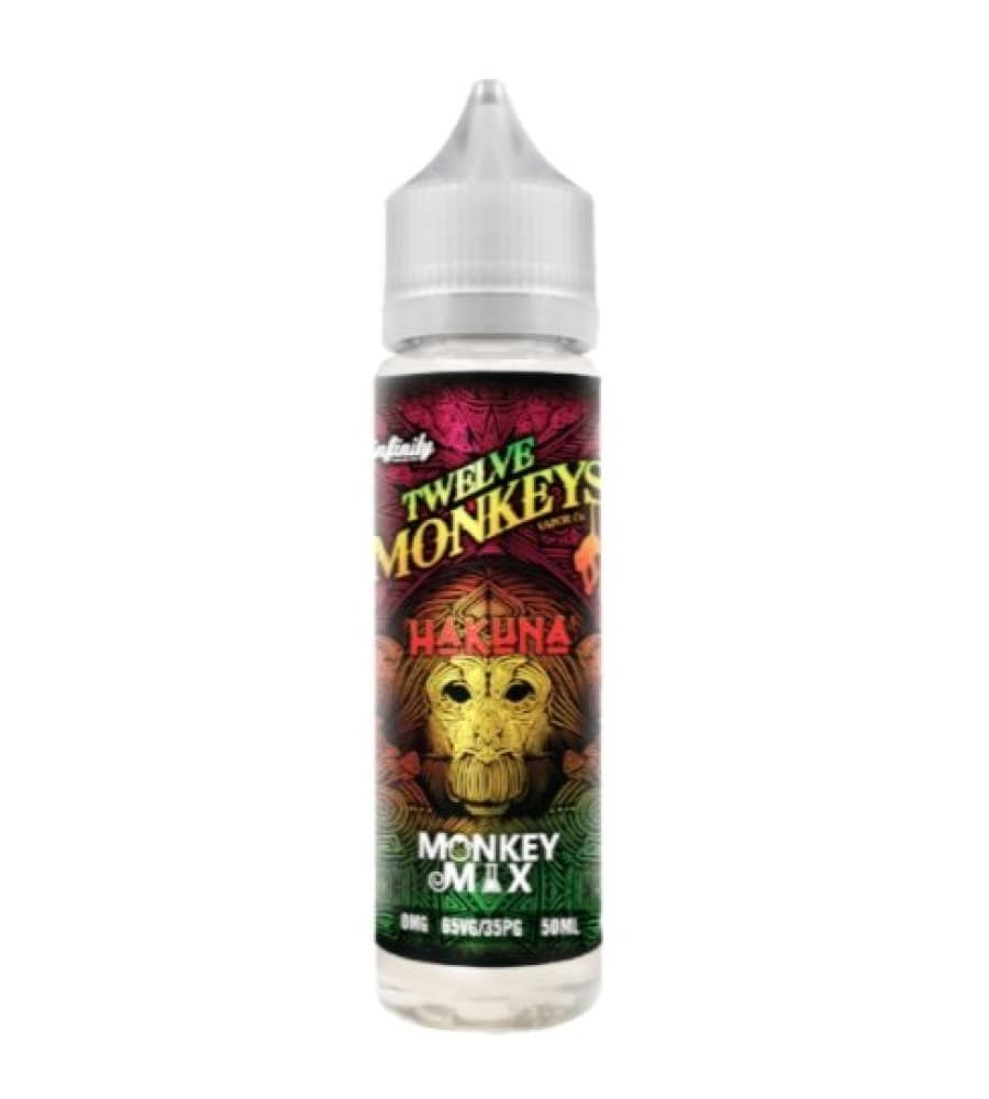 Hakuna Twelve Monkeys 50ml Shortfill