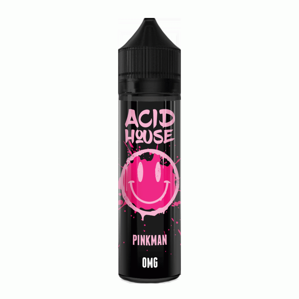 Pinkman Acid House Shortfill 50ml E-Liquid | 0mg | Wolfvapes